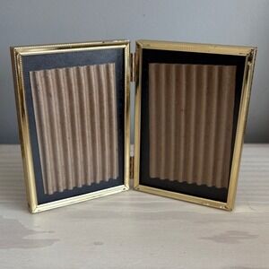 VTG Brass Double Picture Frame